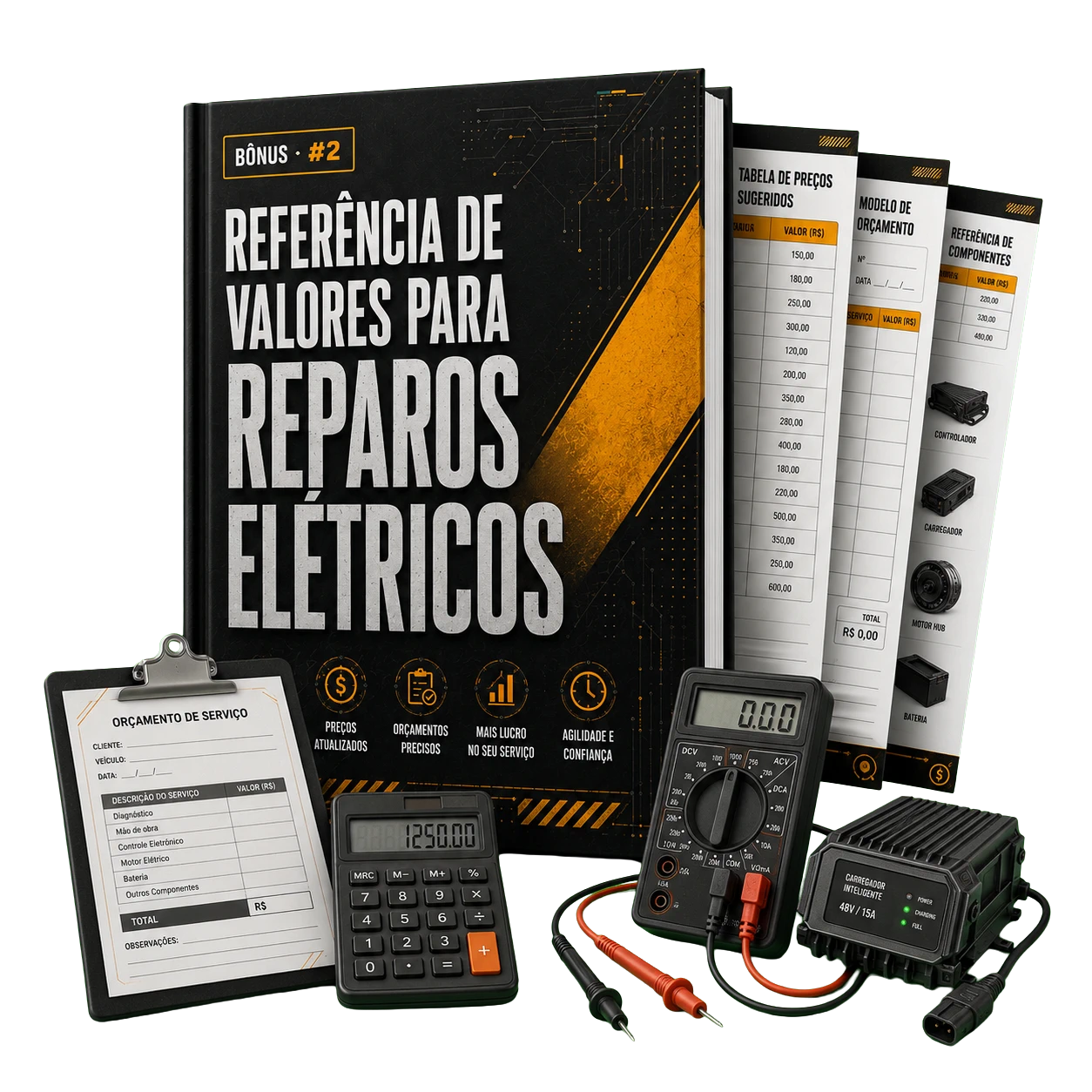 Bônus 2: Referência de valores para reparos elétricos