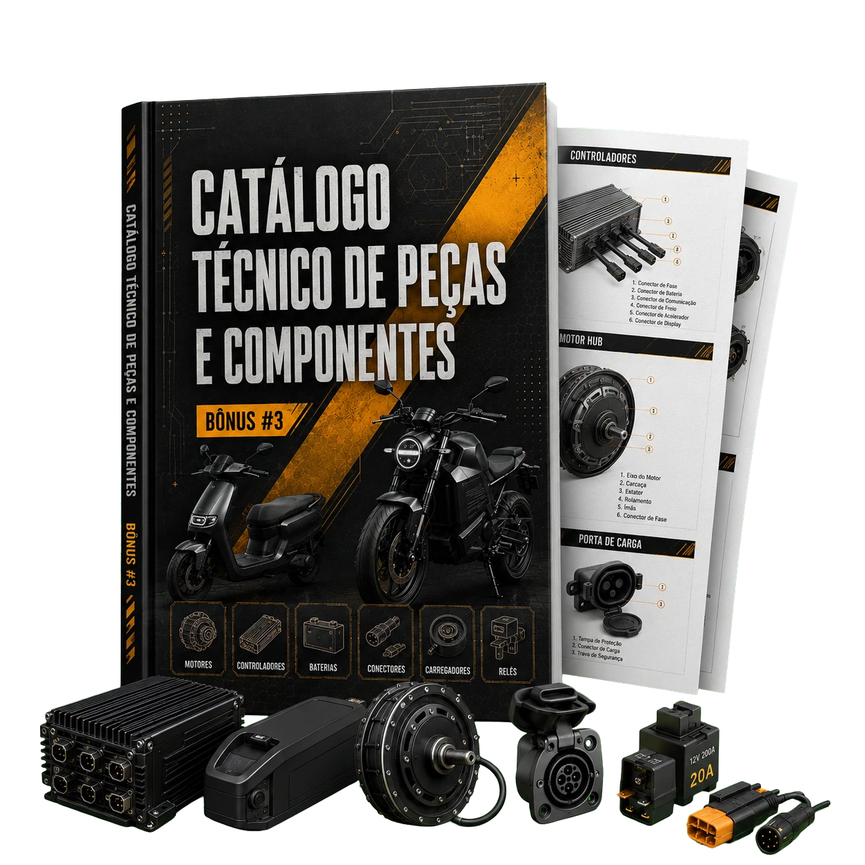 Bônus 3: Catálogo técnico de peças e componentes